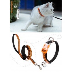 Collier et laisse pour chat Truelove CUTE