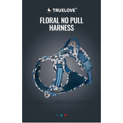 Harnais pour chien Truelove Country + FLOWER CORDURA - TLH5656