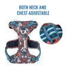 Harnais pour chien Truelove Country + FLOWER CORDURA - TLH5656