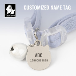 Collier pour chien pour Chat avec Sangle de Sécurité Élastique - TLC5313