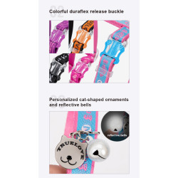 Conjunto de arnés y correa para perros y gatos Truelove - TLH3912