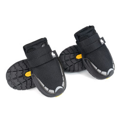 2 Chaussures Respirantes et Réfléchissantes pour Chien avec Semelle en Caoutchouc - TLS4862